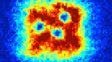 Verbildlichung der Dichte-Verteilung eines Gases ultrakalter Atome