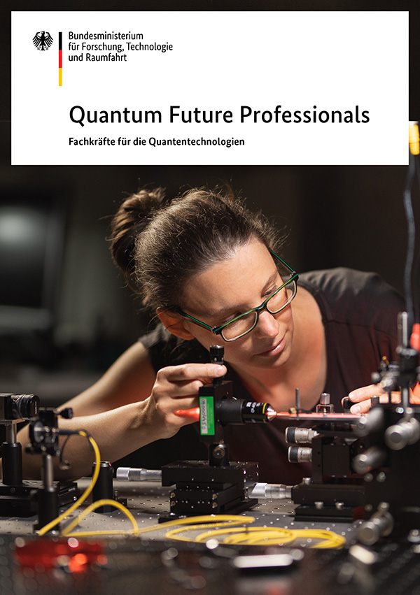 Titelseite der Publikation "Quantum Future Professionals"